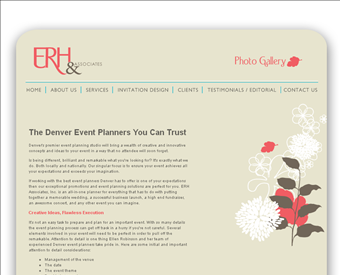 ERH Associates web screenshot