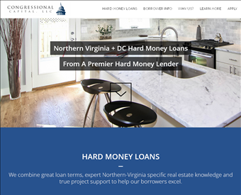 Congressional Capital, LLC web screenshot