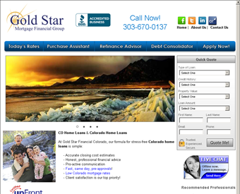 First Mortgage Corp web screenshot