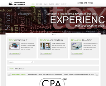 Innovative Accounting Solutions web screenshot