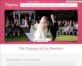 The Chateaux at Fox Meadows web screenshot