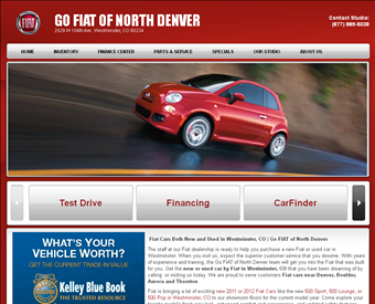 GO FIAT of North Denver web screenshot