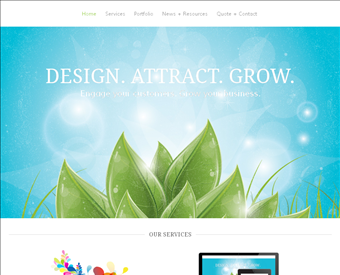 Nickel Creative web screenshot