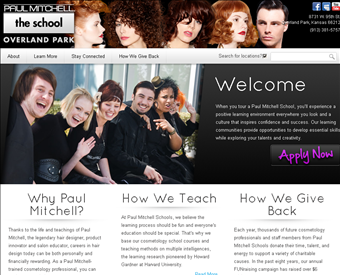 Paul Mitchell the School - Overland Park web screenshot