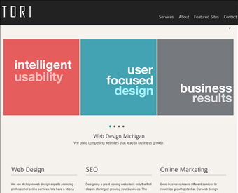 Tori web screenshot
