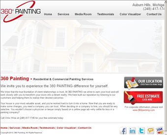 360 Painting web screenshot