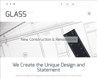 NYC Glass Contractors web screenshot