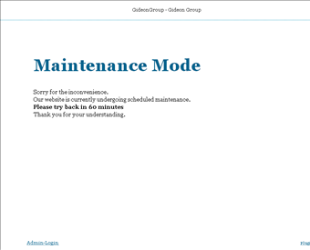 Gideon Group Inc web screenshot