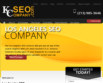 Kansas City SEO Company web screenshot