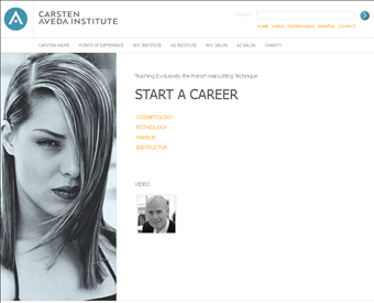 Carsten Institute web screenshot