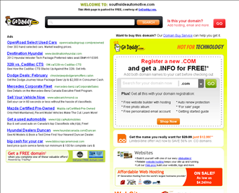 Southside Automotive web screenshot