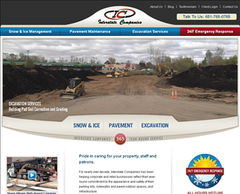 Interstate Companies web screenshot