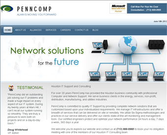 PennComp LLC web screenshot