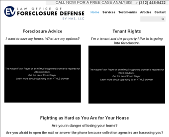 EV Has, LLC web screenshot