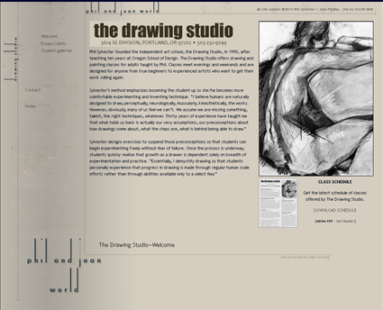 Sylvester Philip web screenshot