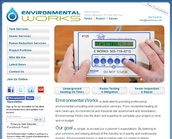 Environmental Works web screenshot