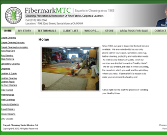 Fibermark Mark the Carpetbagger web screenshot