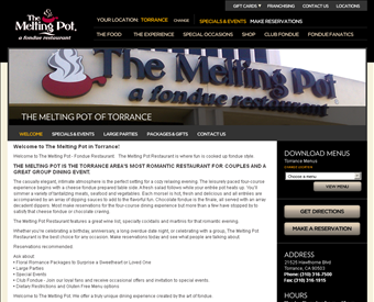 The Melting Pot web screenshot