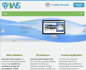 IWS - Interactive Web Solutions web screenshot