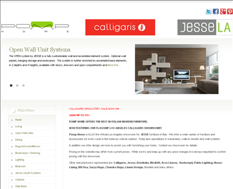 Pomp Home web screenshot