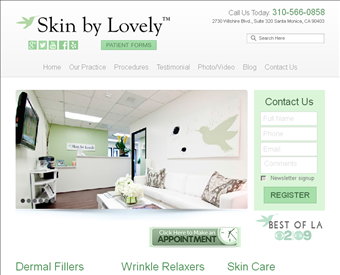 Skin by Lovely web screenshot