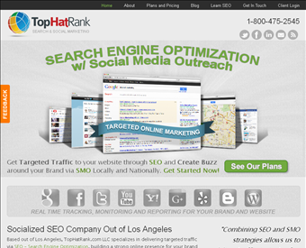 Tophatrank.com, LLC web screenshot