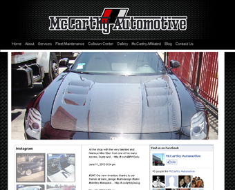 McCarthy Automotive web screenshot