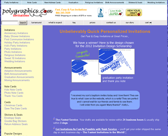 Poly Graphics web screenshot