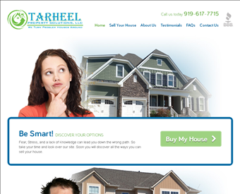 Tarheel Property Solutions, LLC web screenshot