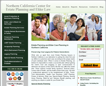 Northern California Estate Planning Counselors, LLP web screenshot