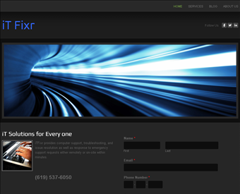 iTFixr LLC web screenshot