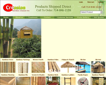 Bamboo Creasian web screenshot
