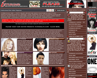 Karyn Shellberg At Interhair web screenshot