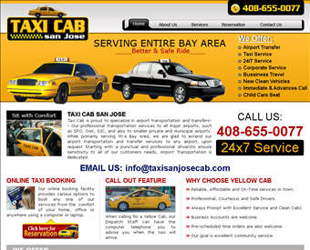 Yellow Cab Rapid web screenshot