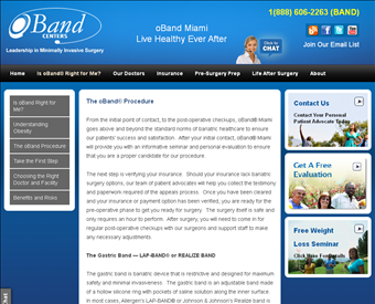 Miami Gastric Sleeve web screenshot