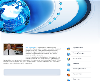 GLG Limousine web screenshot