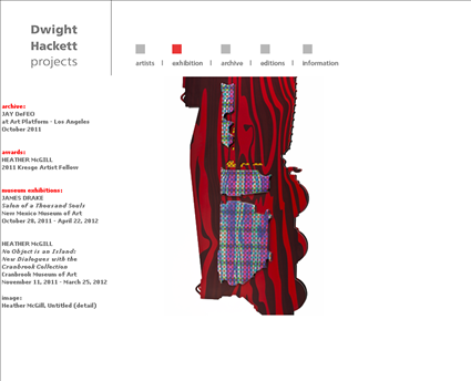 Hackett Dwight Projects web screenshot
