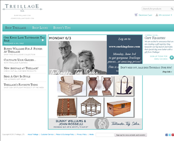 Treillage Ltd. web screenshot