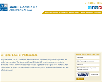 Angiuli, Katkin & Gentile web screenshot