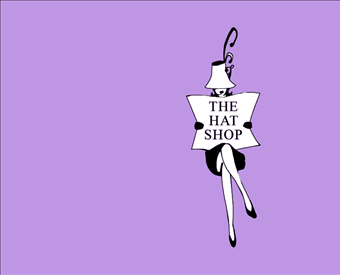 The Hat Shop web screenshot