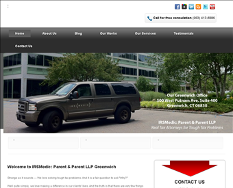 IRSMedic: Parent & Parent LLP web screenshot