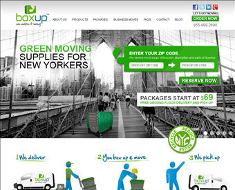 BoxUp web screenshot
