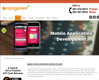 Orange949 web screenshot
