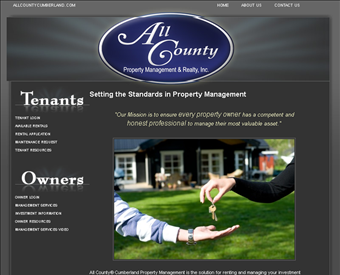 All County Cumberland web screenshot