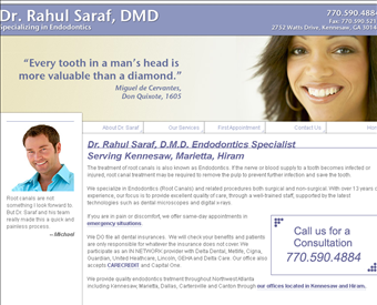 Rahul Sarar, DMD web screenshot