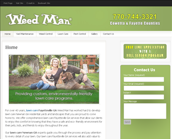 Weed Man web screenshot