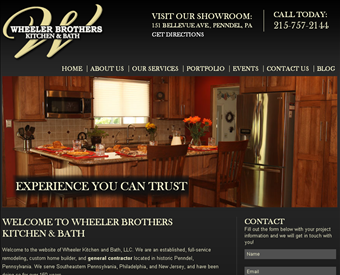 Wheeler Brothers Construction, Inc web screenshot