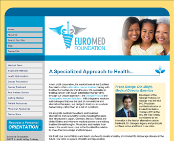 EuroMed Foundation web screenshot