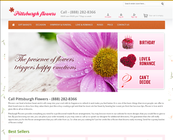 Flower Delivery web screenshot