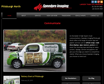 Speedpro Imaging web screenshot